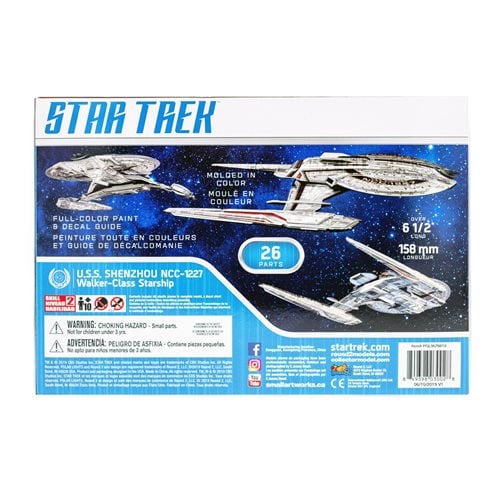 Star Trek Discovery U.S.S. Shenzhou Snap-Together 1:25 Scale Model Kit
