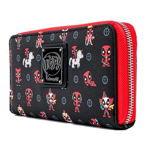 Deadpool 30th Anniversary Pop! by Loungefly Zip-Around Wallet
