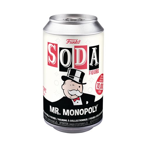Monopoly Mr. Monopoly Vinyl Soda Figure