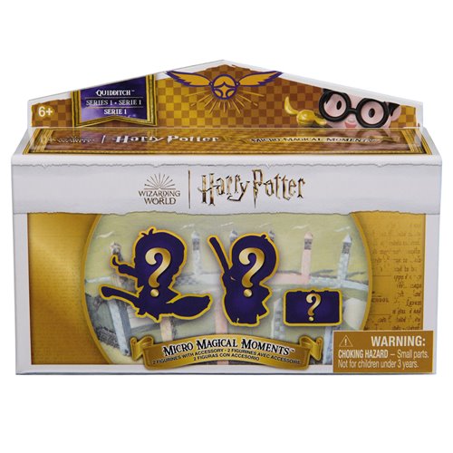 Harry Potter Quidditch Micro Magical Moments Blind Box Mini-Figure 2-Pack Case of 12