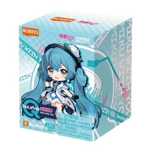 Hatsune Miku DaaLaMode Q Series Miku With You Mini Model Kit Case of 6