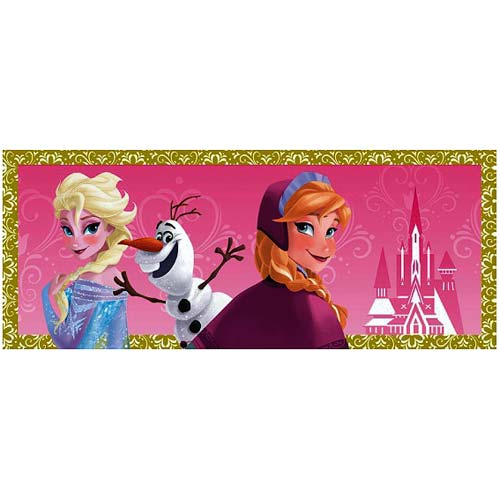 Disney Frozen Castle Stretched Canvas Print