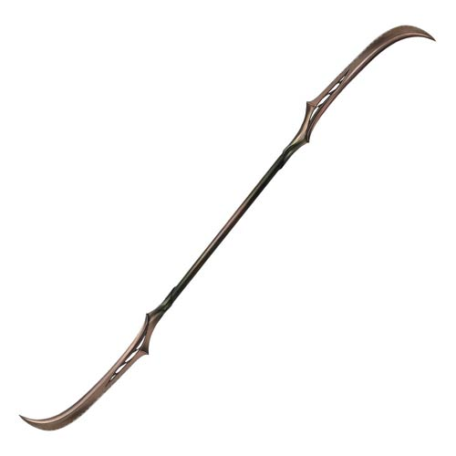 The Hobbit Mirkwood Double-Bladed Polearm Prop Replica