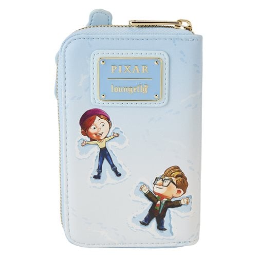 UP House Christmas Lights Zip-Around Wallet