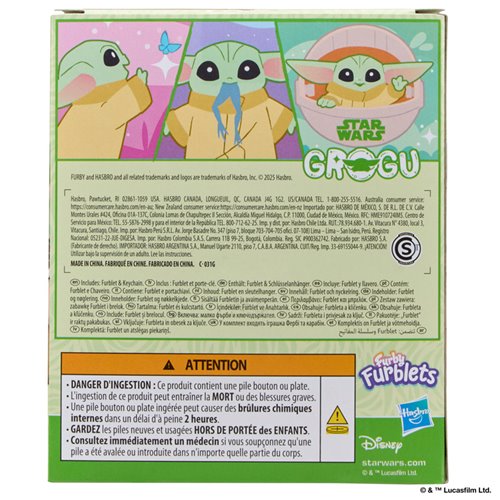 Star Wars The Mandalorian and Grogu Furby Furblets Grogu Collectible Electronic Plush Toy