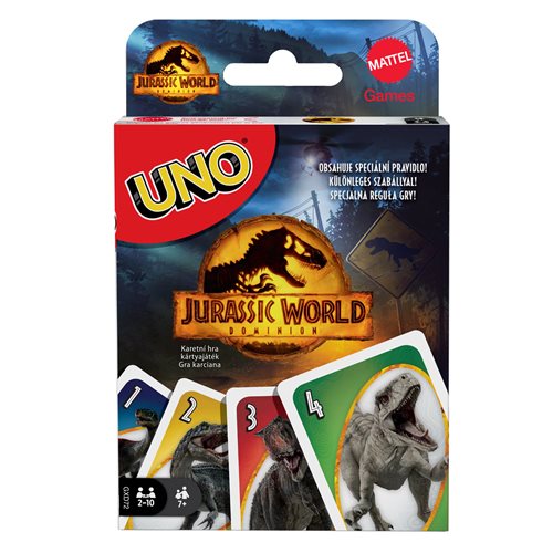 Jurassic World 3: Dominion UNO Card Game