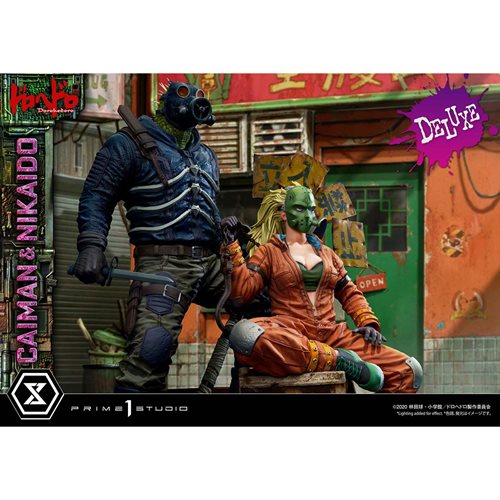 Dorohedoro Caiman and Nikaido Deluxe Version Ultimate Premium Masterline 1:4 Scale Statue