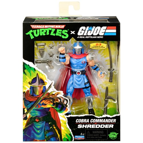 TMNT x G.I. Joe Shredder Cobra Commander Action Figure