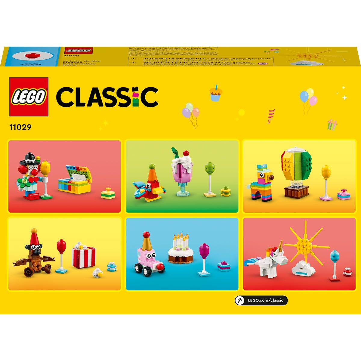 Uhøfligt batteri Bliv klar LEGO 11029 Classic Creative Party Box - Entertainment Earth