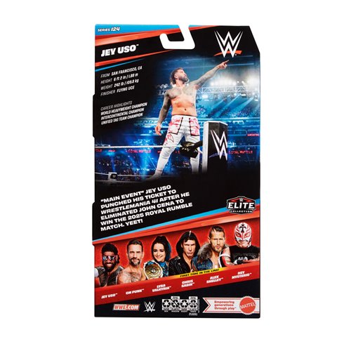WWE Elite Collection Series 124 Jey Uso Action Figure