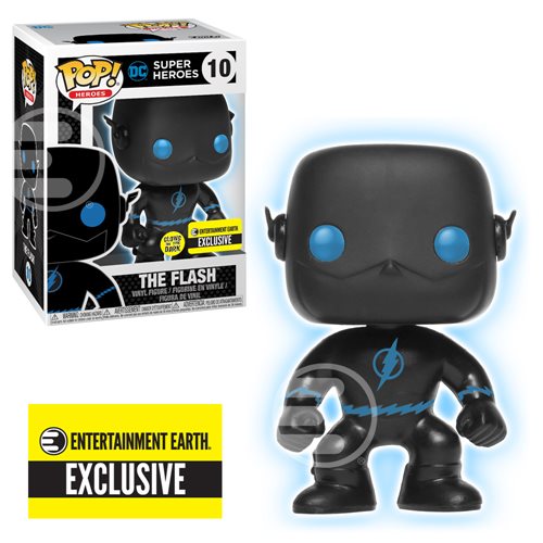 Justice League The Flash Silhouette Glow-in-the-Dark Pop! Vinyl Figure - Entertainment Earth Exclusive