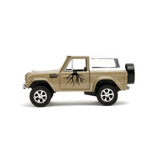 Guardians of the Galaxy Hollywood Rides 1973 Ford Bronco 1:32 Scale Die-Cast Metal Vehicle with Groo