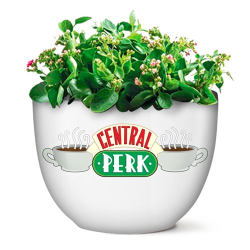 Friends Central Perk Logo Ceramic Planter