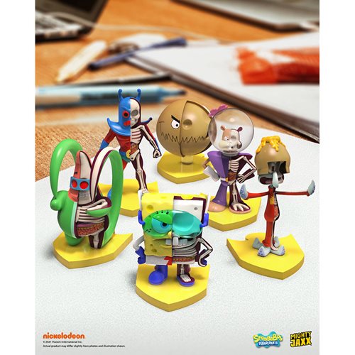 SpongeBob SquarePants Freeny's Hidden Dissectibles Series 4 Super Edition Blind Box of 12 Mini-Figur