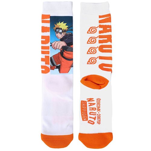 Naruto Graphic Sublimated Crew Sock - Entertainment Earth