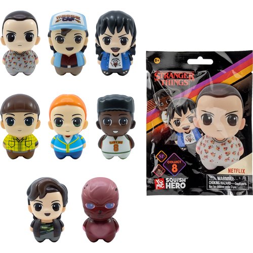 Stranger Things Squish Hero Blind-Bag Mini-Figure Case of 12