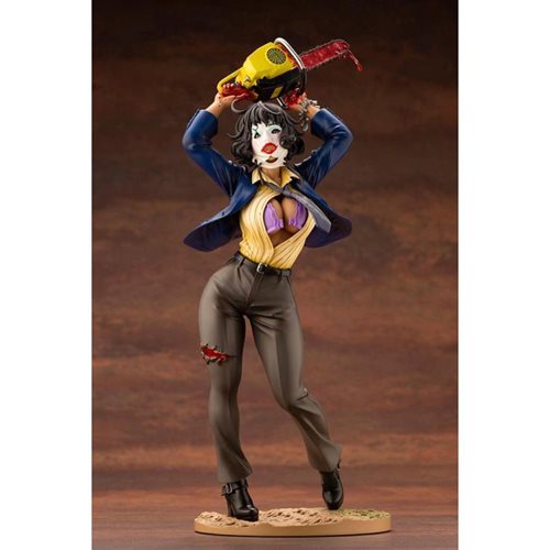 The Texas Chainsaw Massacre Leatherface Chainsaw Dance Ver. Bishoujo Statue