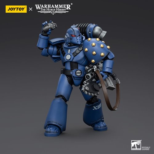 Joy Toy Warhammer: The Horus Heresy Ultramarines Mk VI Squad with Bolter and Chainblade 1:18 Scale A
