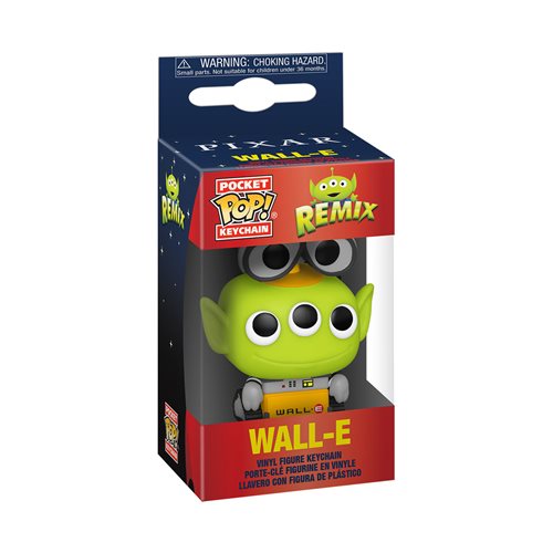 Pixar 25th Anniversary Alien as Wall-E Pocket Pop! Key Chain