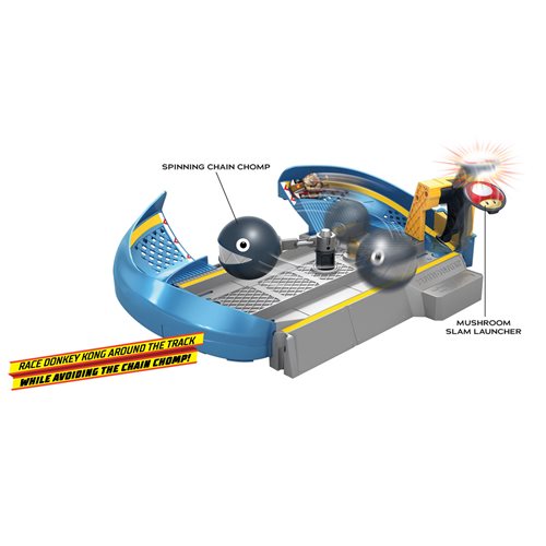 Hot Wheels Mario Kart Chain Chomp Track Set