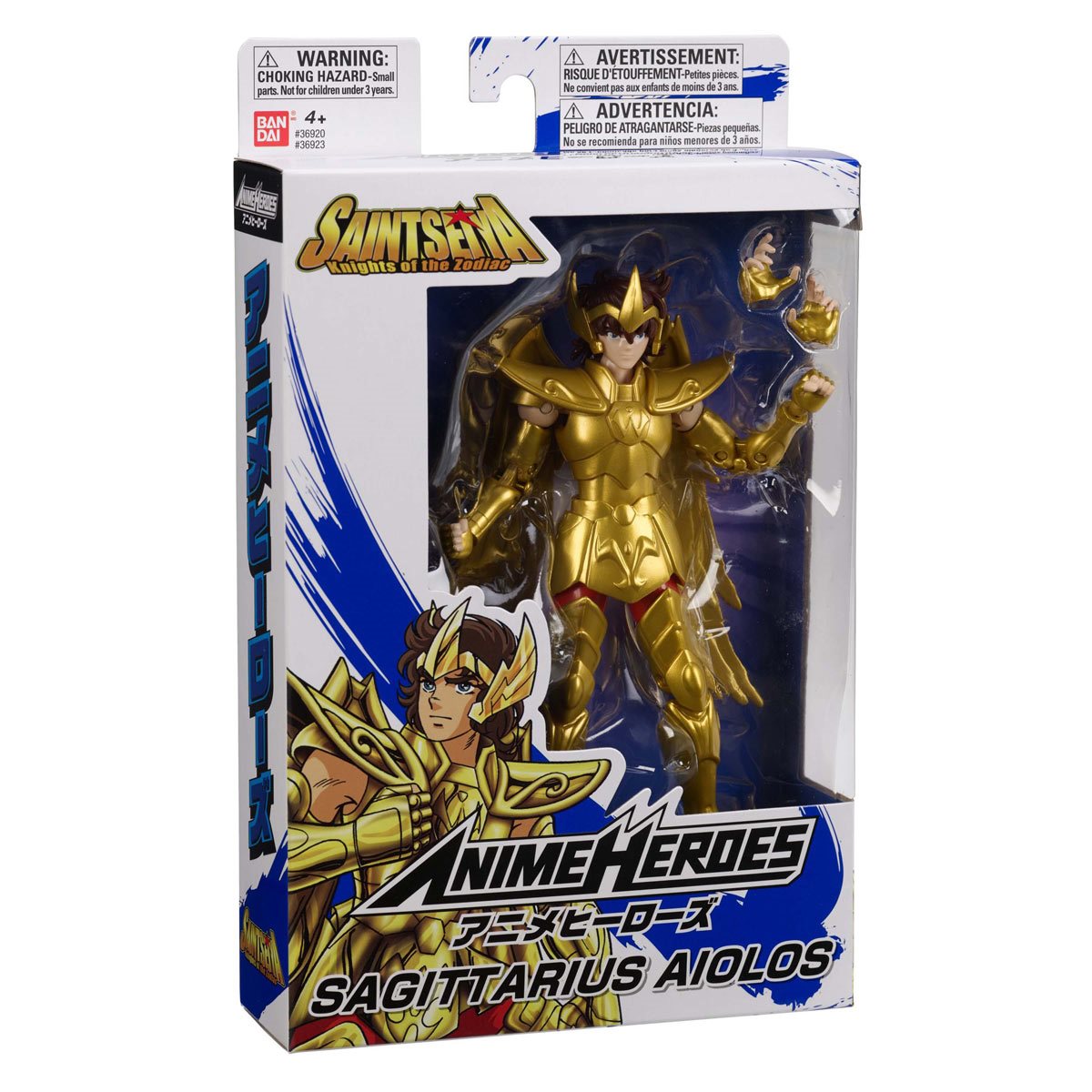 Knights of the Zodiac Anime Heroes Aries Mu Aiolos Action Figure