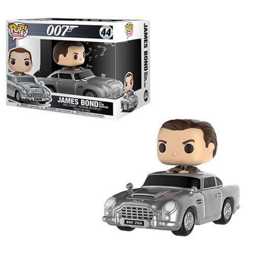 James Bond with Aston Martin Pop! Vinyl Vehicle #44