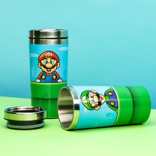 Super Mario Warp Pipe 16 oz. Travel Mug