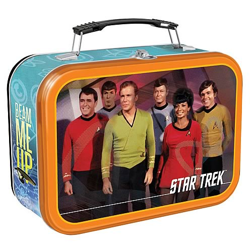 Star Trek TOS Kirk & Spock Mini Tin Lunch Box 