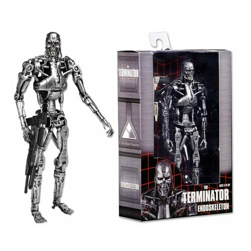 Terminator T-800 Endoskeleton Action Figur NECA Sammler Roboter Schwarzenegger 