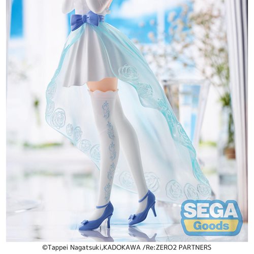 Re:Zero Starting Life in Another World Rem Wedding Dress Ver. Super Premium Figure Statue