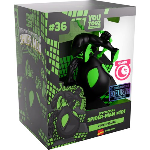 Marvel Comics Collection Spectacular Spider-Man #101 Glow in the Dark Vinyl Figure #36 - Entertainme