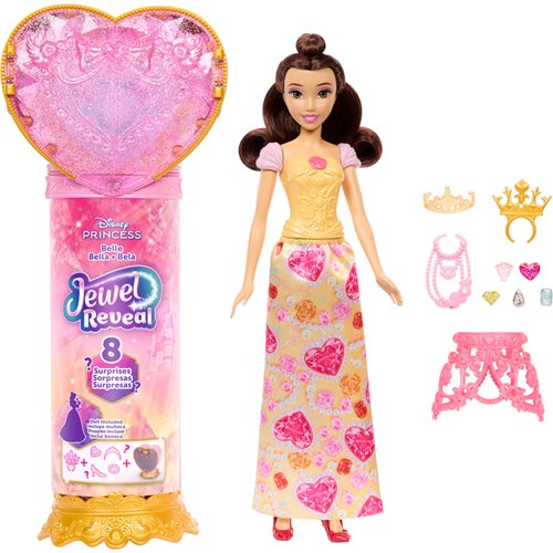 Disney Princess Jewel Reveal Belle Doll