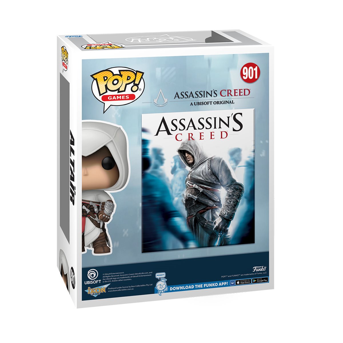 haai Stuwkracht pit Assassin's Creed Altair Pop! Game Cover Figure with Case