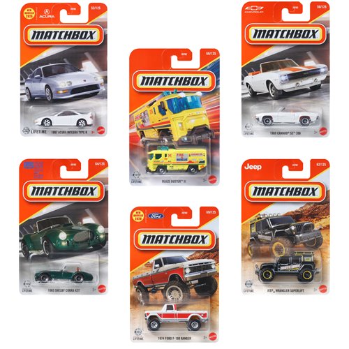 Matchbox Car Collection 2026 Mix 7 Vehicles Case of 24