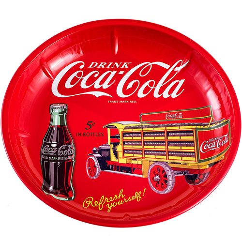 Coca-Cola Tin Serving Bowl