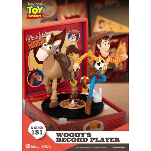Toy Story Woody's Record Player DS-181 D-Stage Statue