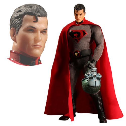 red son superman figure