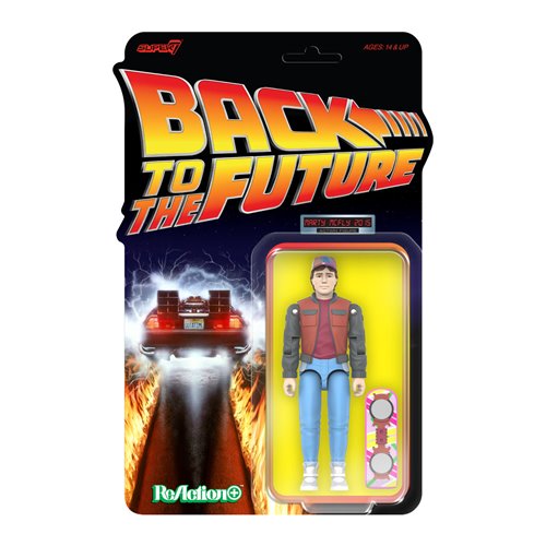 Back To The Future Marty McFly 2015 3 3/4-Inch ReAction+ Figure