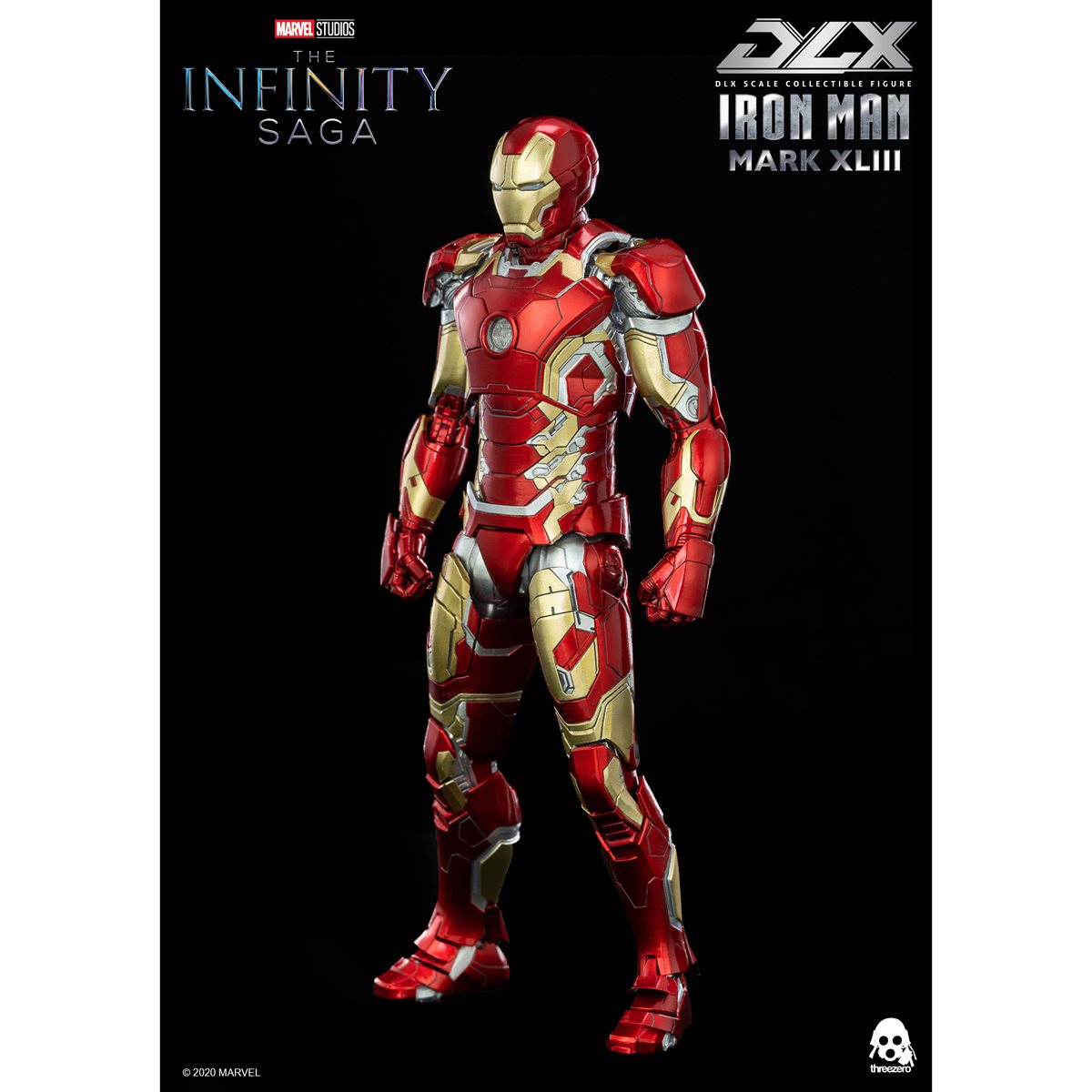 Avengers Infinity Saga Iron Man Mark 43 Dlx 1 12 Scale Action Figure