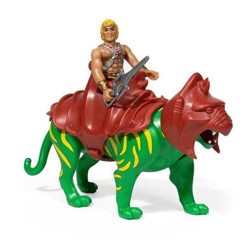 Masters of the Universe He-Man and Battle Cat ReAction Figures