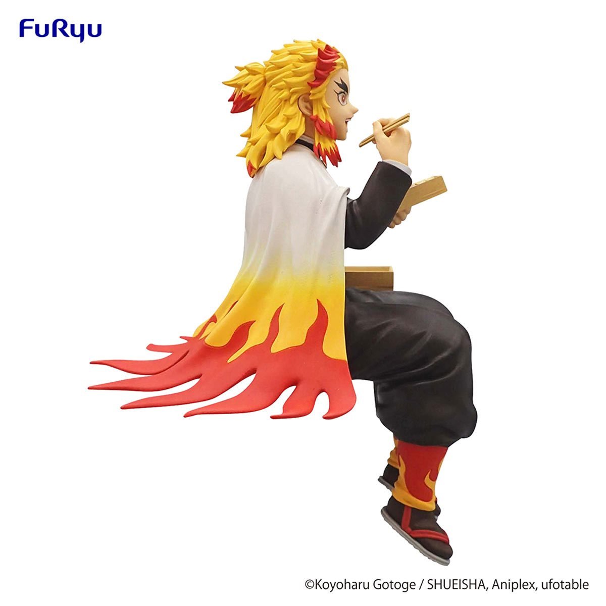 DEMON SLAYER KYOJURO RENGOKU BENTO BOX NOODLE STOPPER PRIZE FIGURE