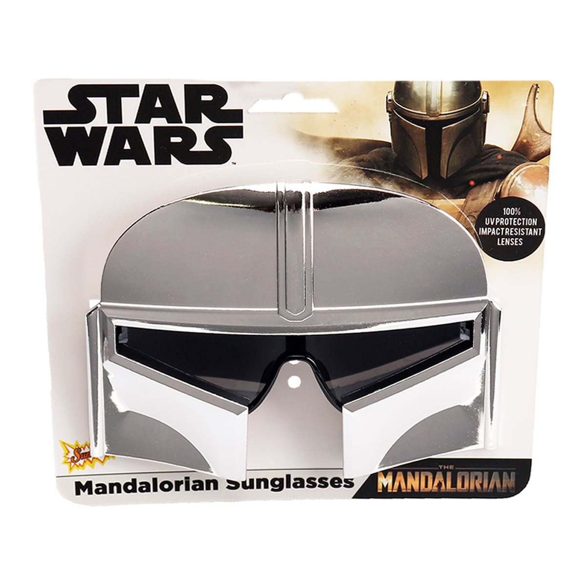 Star Wars Boba Fett Sun-Staches Sunglasses - Official UV400 Costume Shades, One Size Fits Most