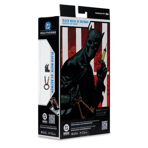 DC Multiverse Wave 24 Black Mask as Batman Beneath the Mask 7-Inch Scale Action Figure