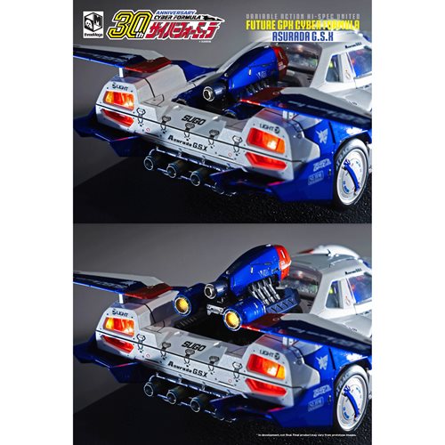 Variable Action Hi-SPEC United Future GPX Cyber Formula Asurada G.S.X  1:18 Scale Die-Cast Metal Vehicle
