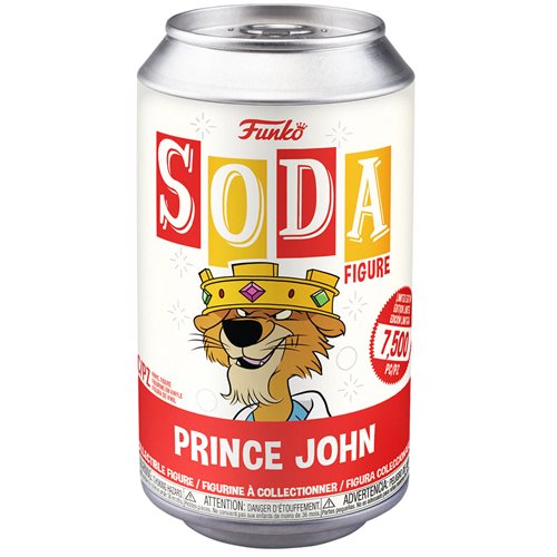 Robin Hood Prince John Vinyl Soda Figure