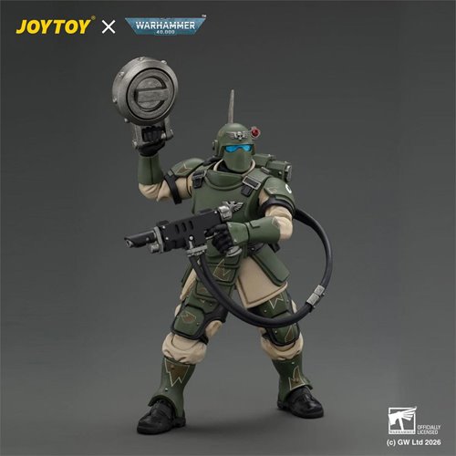 Joy Toy Warhammer 40,000 Astra Militarum Kasrkin 6 with Hot-shot Laspistol Action Figure