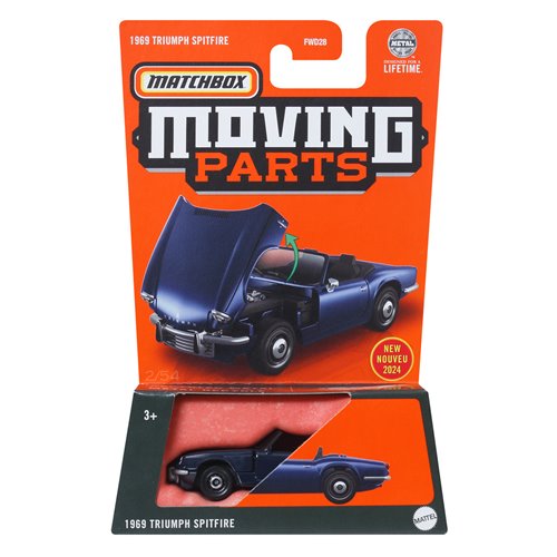 Matchbox Moving Parts 2024 Mix 8 Vehicles Case of 8