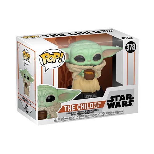 Star Wars: The Mandalorian The Child with Cup Pop! Vinyl Figure