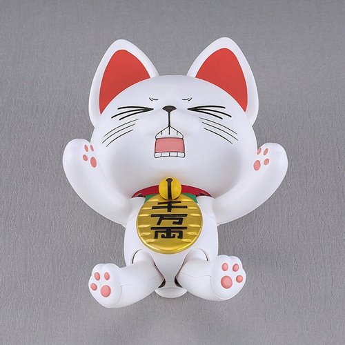 Dandadan Turbo Granny Beckoning Cat PLAMAX Model Kit