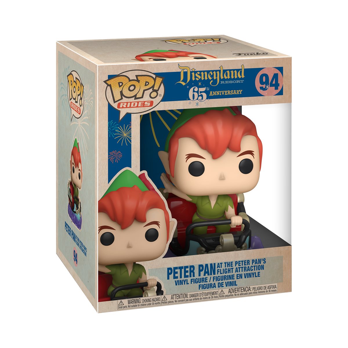 Peter Pan Funko Pop Disney Disney 65th 